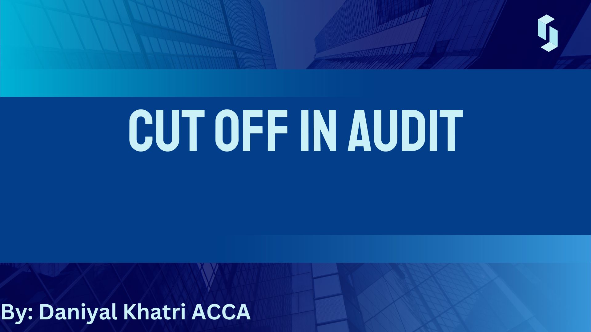 Cut off in audit - Accounting with clarity