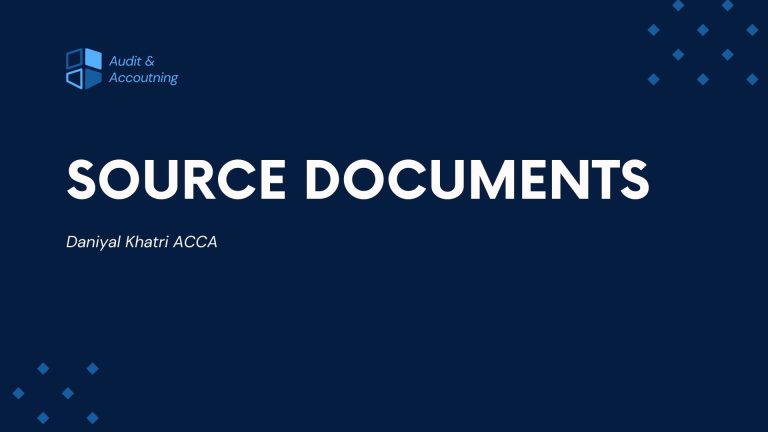 Source documents - Accounting with clarity